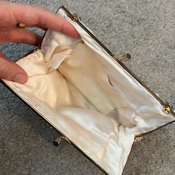 Vintage Walborg Yellow Beaded Richere Bag - Picture 7 of 8